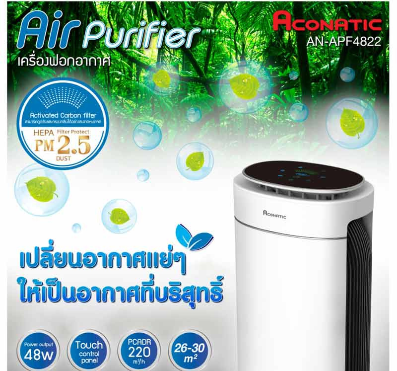 Aconatic เครื่องฟอกอากาศ รุ่น AN-APF4822