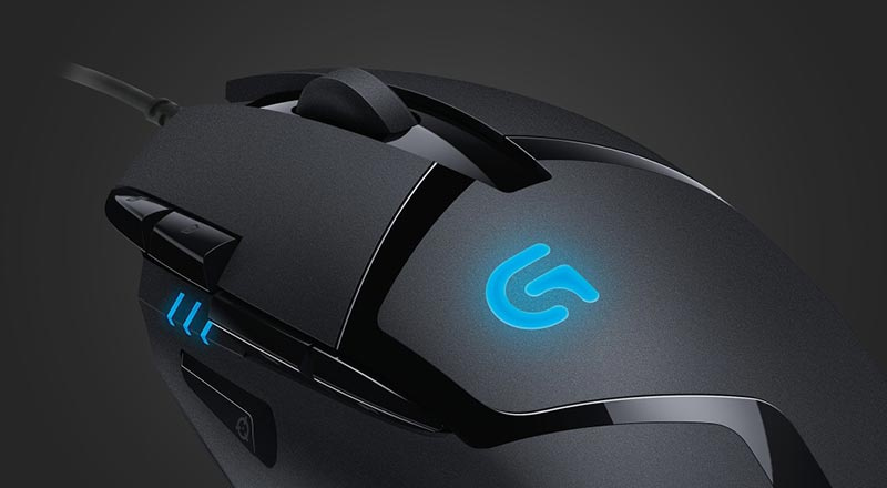 Logitech เม้าส์เกม G402 Hyperion Fury FPS