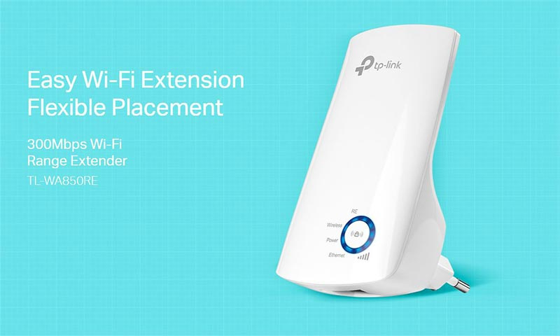 TP-Link 300Mbps Universal WiFi Range Extender รุ่น TL-WA850RE(US)