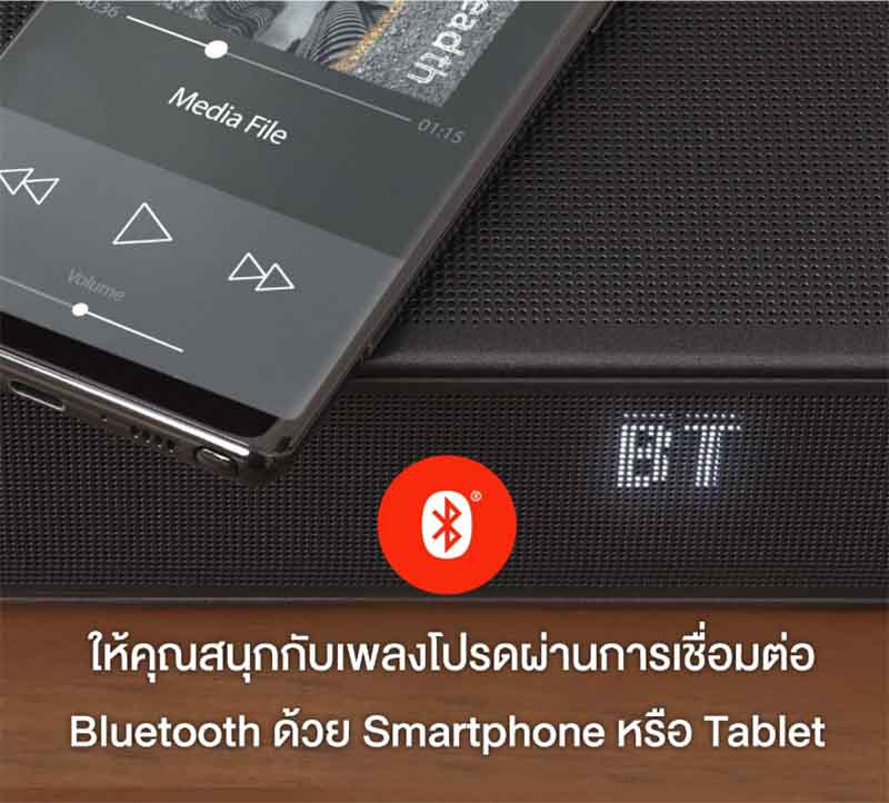 JBL ลำโพงซาวด์บาร์ 5.0 Multibeam