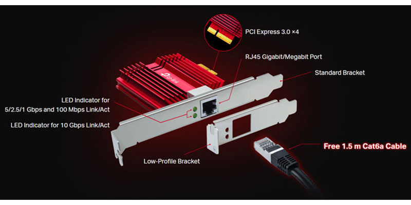 TP-Link TX401 10 Gigabit PCI Express Network Adapter