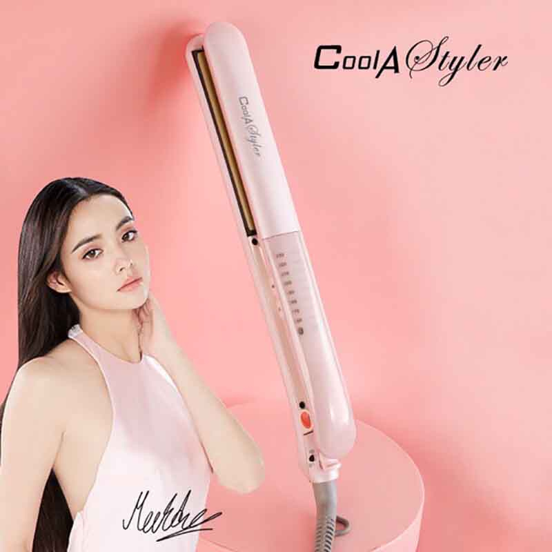 COOL A STYLER เครื่องหนีบผม 2in1 Jelly Pink (รุ่น HS-991) 