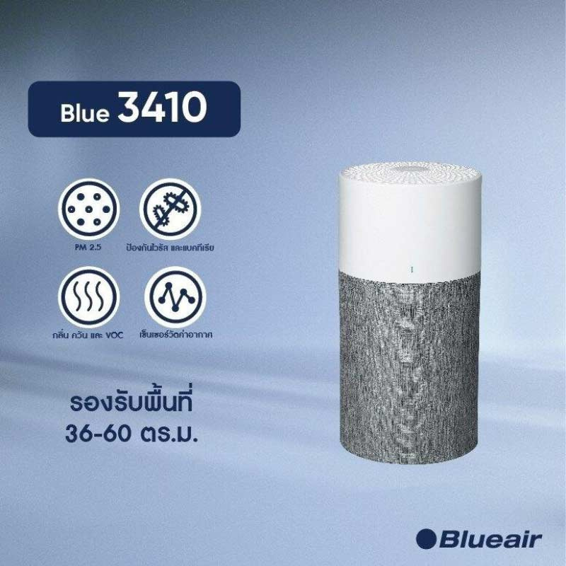 Blueair เครื่องฟอกอากาศ Blue3410 