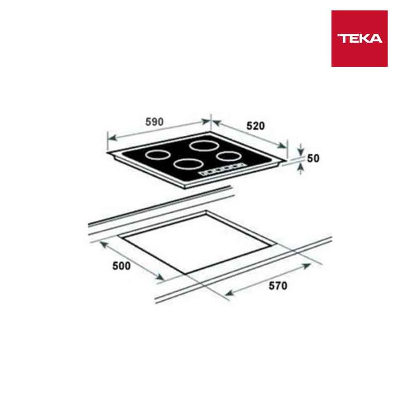 Teka เตาแม่เหล็กไฟฟ้า รุ่น IBS64900 TCS (VI4)