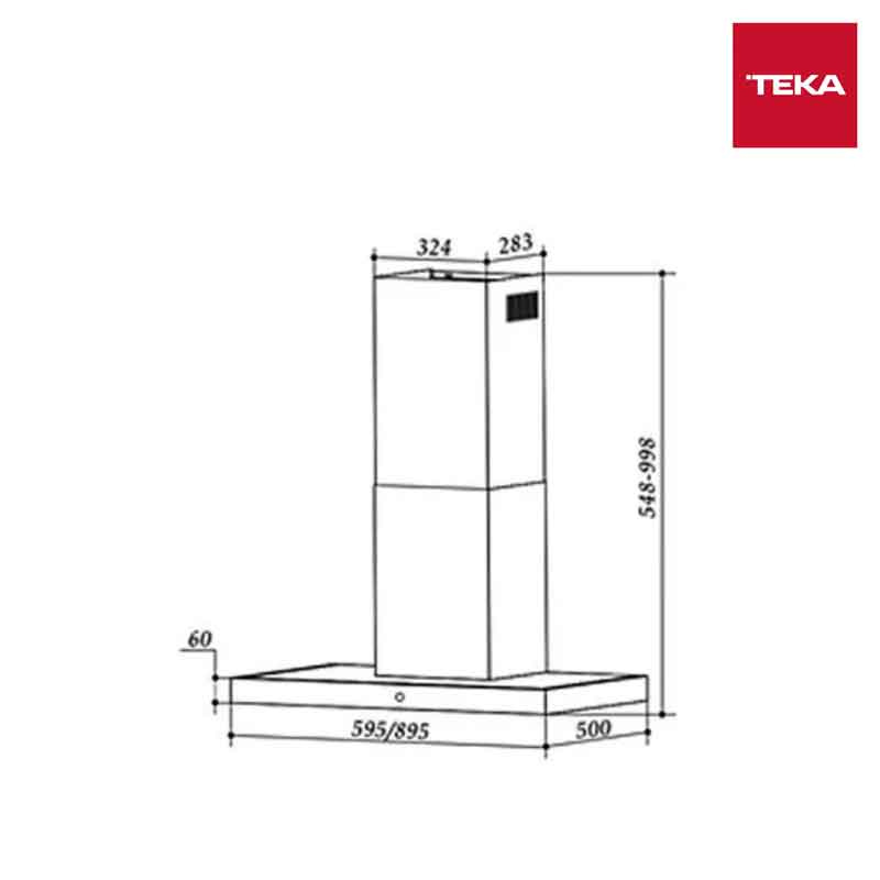 Teka Linea เครื่องดูดควัน รุ่น LDH TC 60