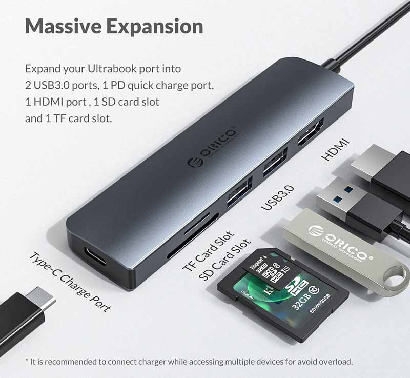 ORICO Type-C Adapter MC-U601P