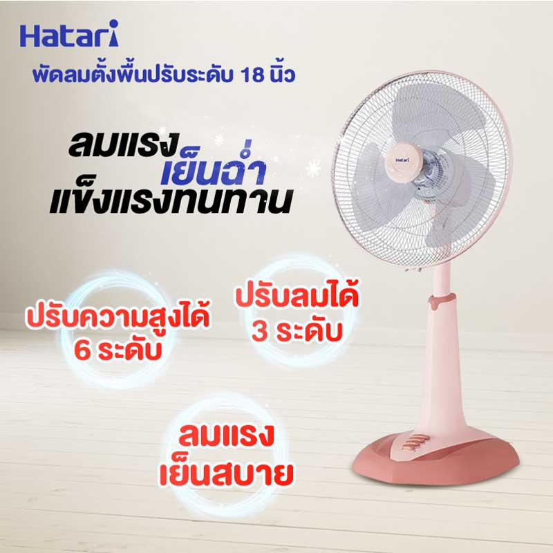 Alectric พัดลมตั้งพื้น 16 นิ้ว รุ่น SF1