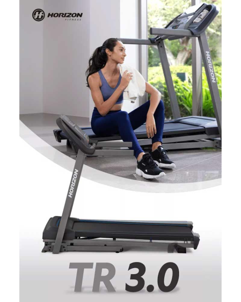 Jason ลู่วิ่งไฟฟ้า Horizon Treadmill TR3.0 (รองรับการเชื่อมต่อ Zwift)