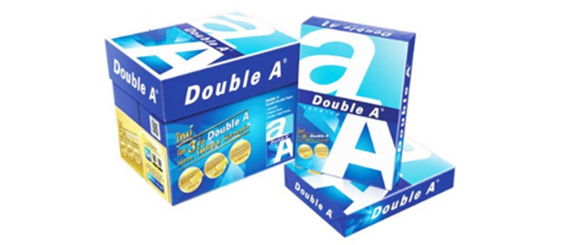 DOUBLE A กระดาษ A4 80 แกรม 500 แผ่น/รีม (5 รีม/กล่อง) 02