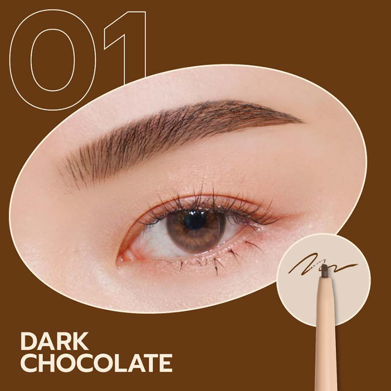 Charmiss ดินสอเขียนคิ้ว Brookie Brow Slim Pencil 0.06 กรัม