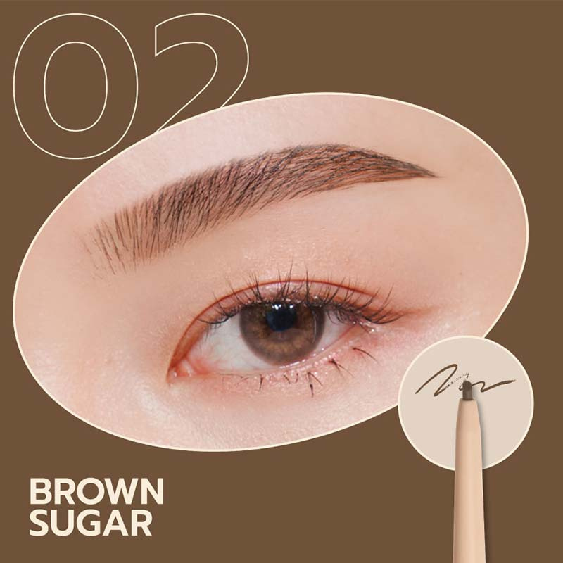 Charmiss ดินสอเขียนคิ้ว Brookie Brow Slim Pencil 0.06 กรัม