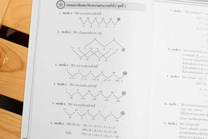 เตรียมสอบความสามารถทั่วไป ภาค ก. ก.พ. ระดับ 3 09