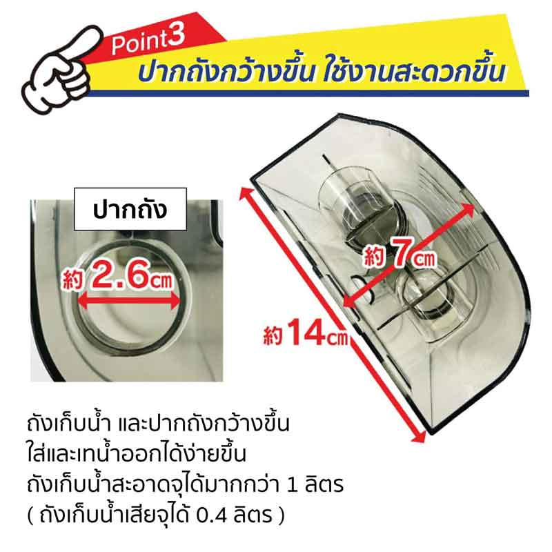 Iris Ohyama เครื่่องทำความสะอาดอเนกประสงค์ รุ่น RNS-P10