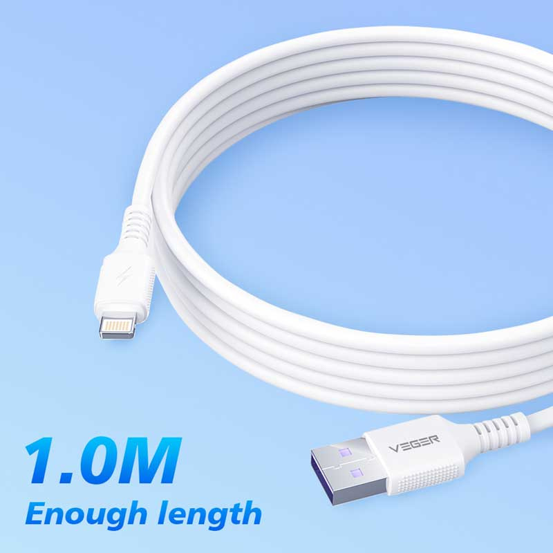 Veger สายชาร์จ Lightning รุ่น USB-1L