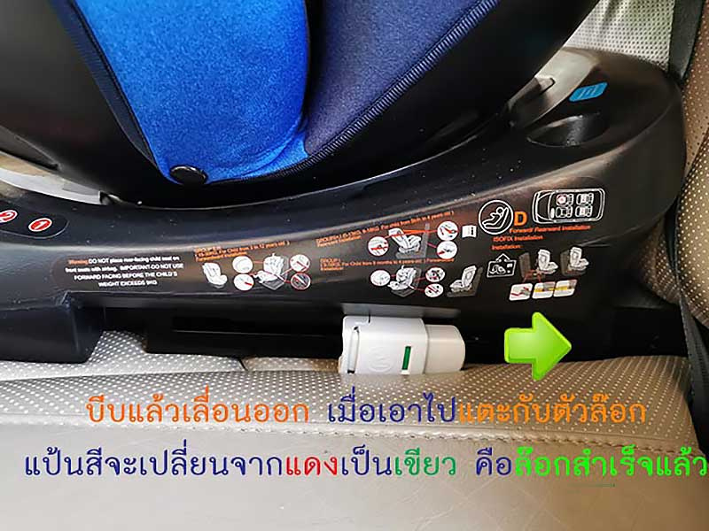 CHUCHOB คาร์ซีทหมุนรอบ360องศา มีระบบล๊อกISOFIX รุ่น HB-636 (เด็กแรกเกิดถึง 12 ขวบ)