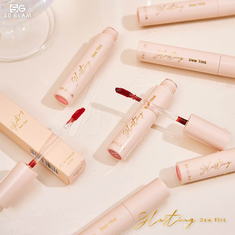 SO GLAM ลิปทินท์ GLASTING DEW TINT 4 กรัม