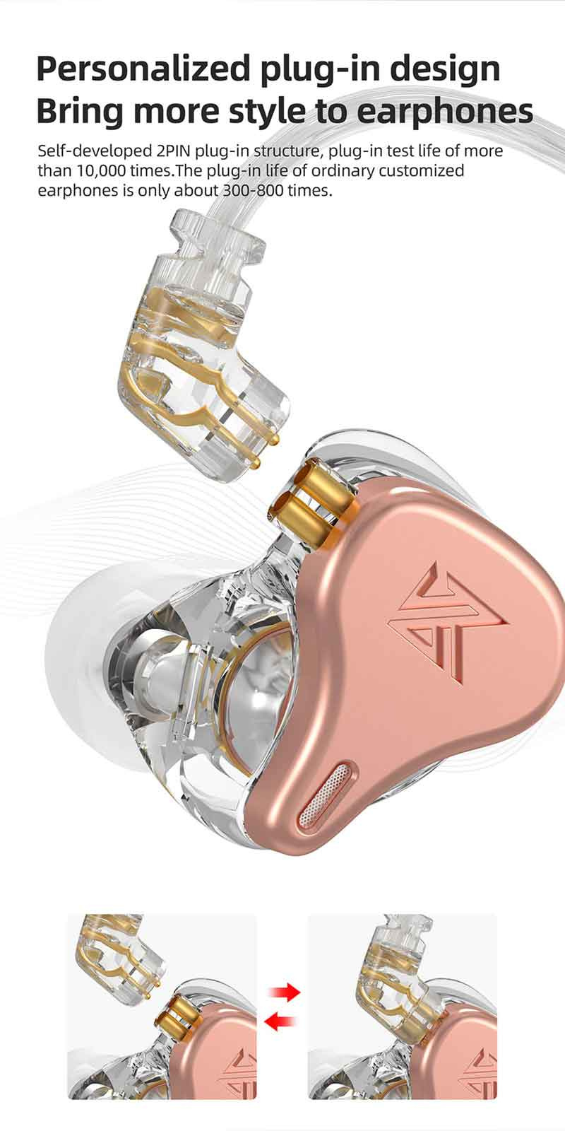 KZ หูฟัง In-Ear รุ่น DQ6S