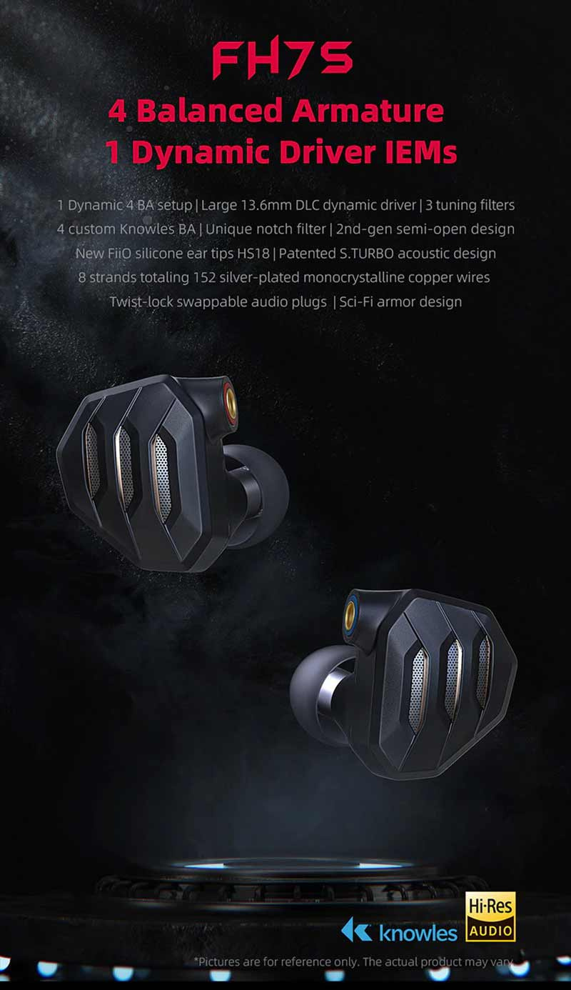 FiiO หูฟัง In-Ear รุ่น FH7S