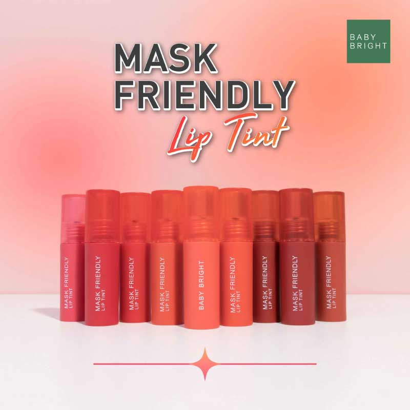 Baby Bright ลิปทินท์ Mask Friendly Lip Tint