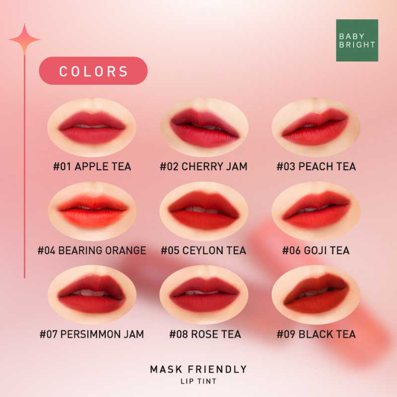 Baby Bright ลิปทินท์ Mask Friendly Lip Tint