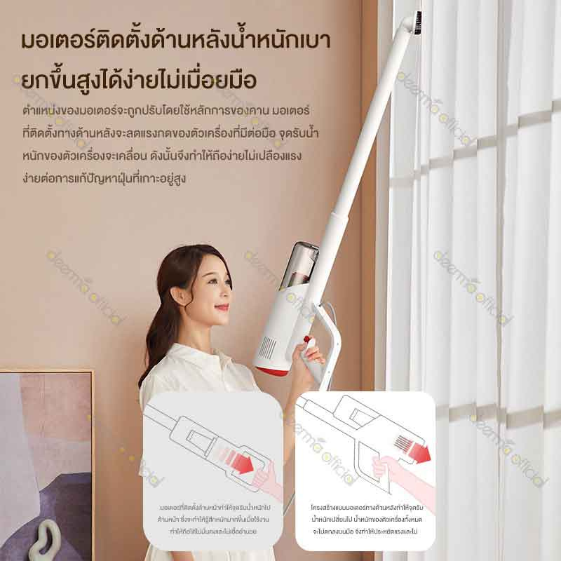 Deerma เครื่องดูดฝุ่น รุ่น DX300