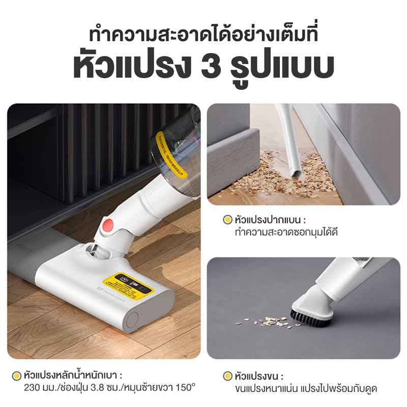 Deerma เครื่องดูดฝุ่ รุ่น DX888