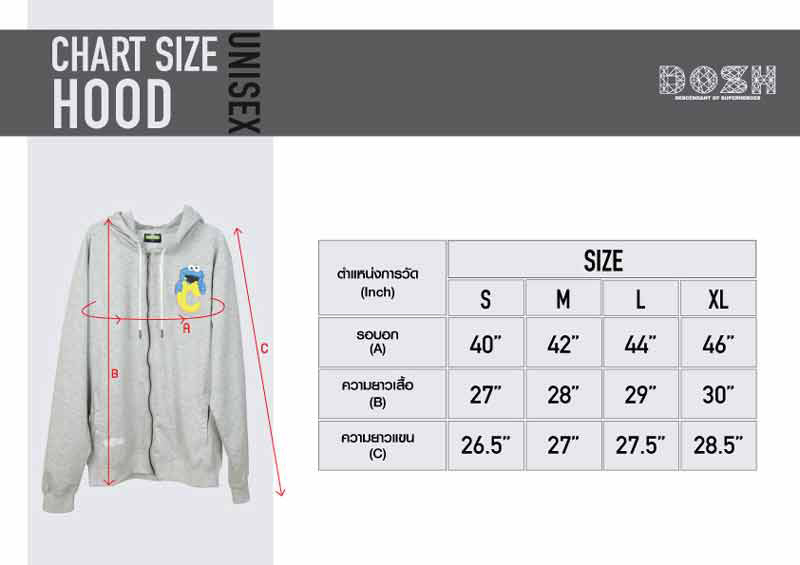 DOSH MEN JACKET HOODIE THE SIMPSONS เสื้อแจ็คเก็ตฮู้ด รุ่น DSMJ5002