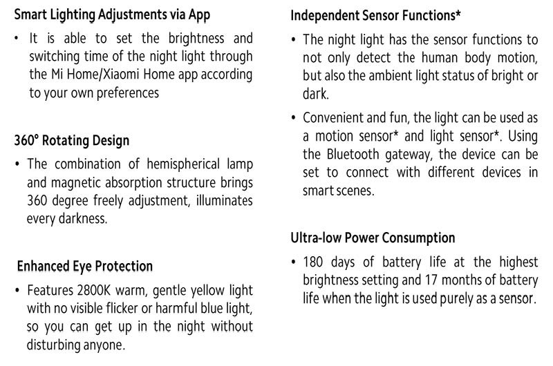 Xiaomi IP Camera รุ่น Night Light 2