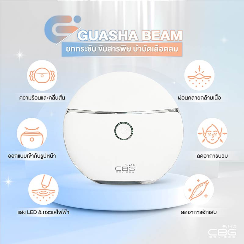 CBG Devices เครื่องนวดผิวกัวซา Guasha Beam (รุ่น SK-0092)