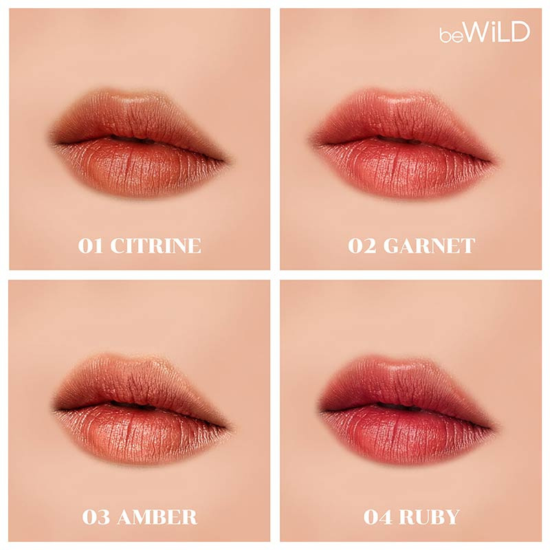 beWild ลิปสติก Petite Mu Te Love Lip 4 กรัม