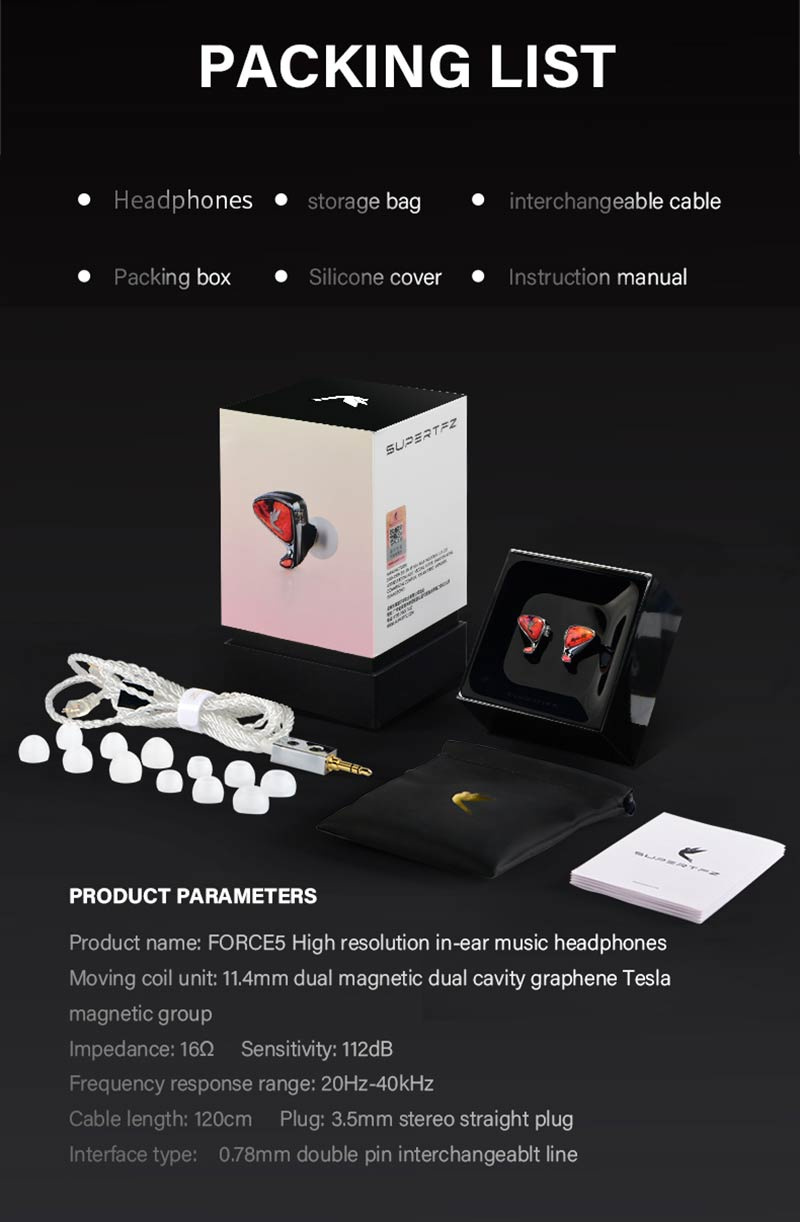 TFZ หูฟัง In-Ear รุ่น Force 5