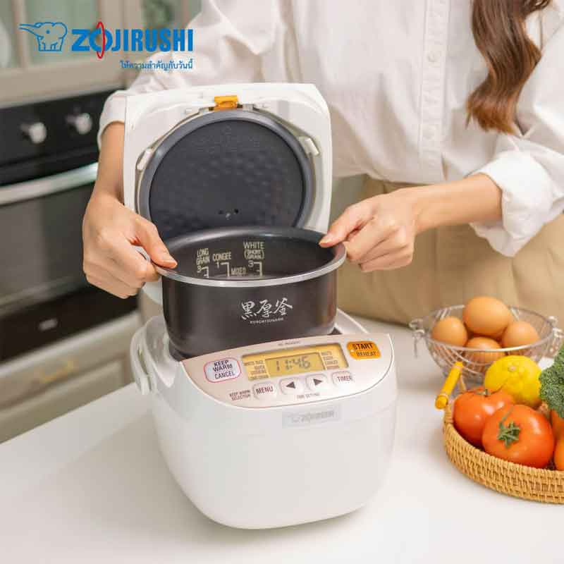 Zojirushi หม้อหุงข้าว 0.5 ลิตร รุ่น NL-BGQ05