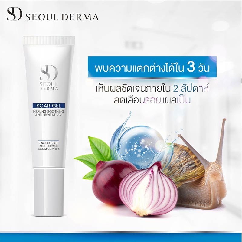 Seoul Derma Scar Gel 8 กรัม