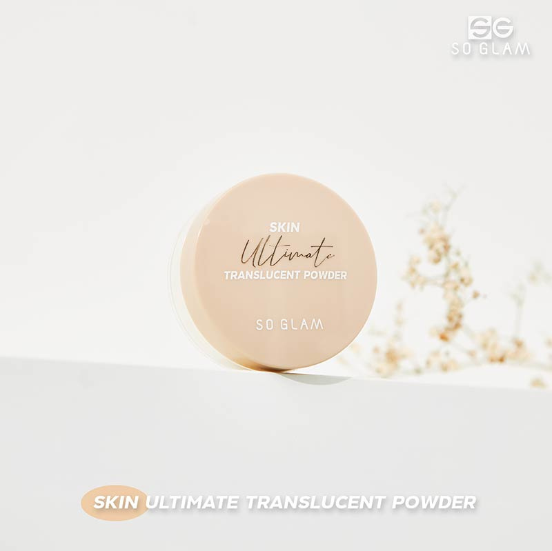 So Glam แป้งฝุ่นโปร่งแสง Skin Ultimate Translucent Powder 10 กรัม