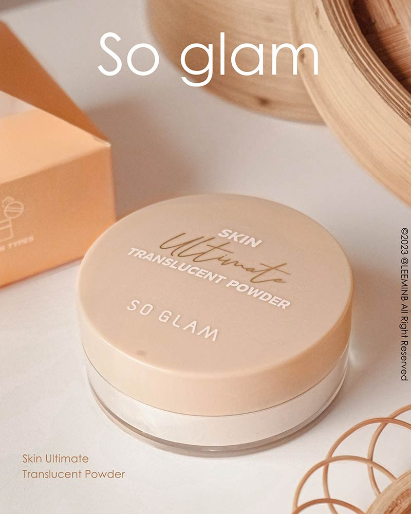 So Glam แป้งฝุ่นโปร่งแสง Skin Ultimate Translucent Powder 10 กรัม