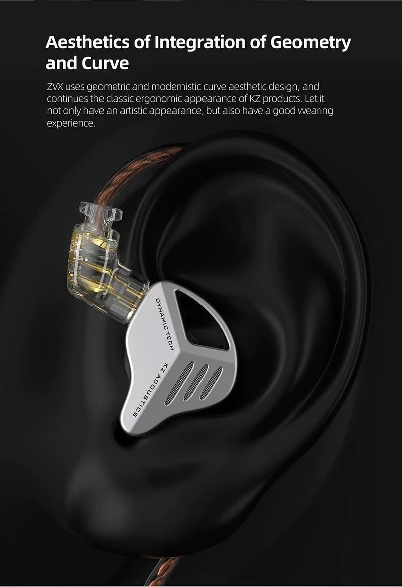 KZ หูฟัง In-Ear รุ่น ZVX Mic