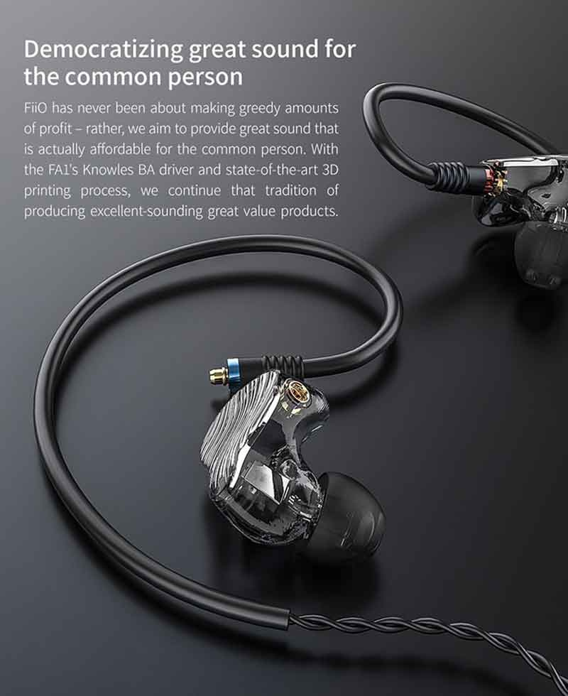 FiiO หูฟัง In-Ear รุ่น FA1