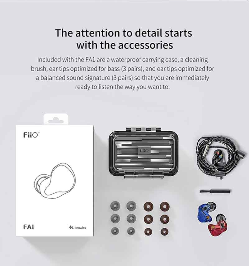 FiiO หูฟัง In-Ear รุ่น FA1