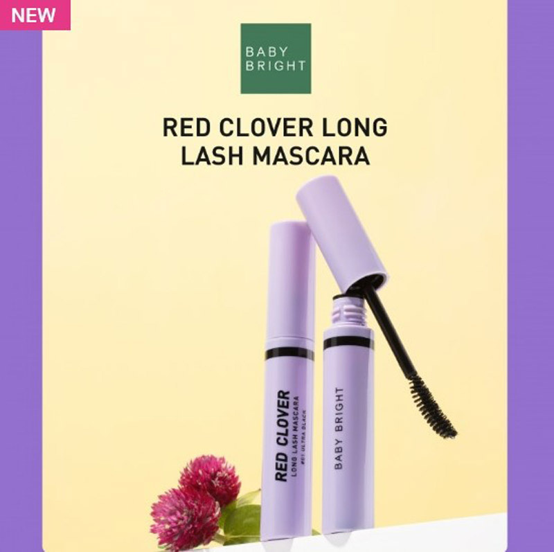 Baby Bright มาสคาร่า Red Clover Long Lash Mascara 4.8 กรัม