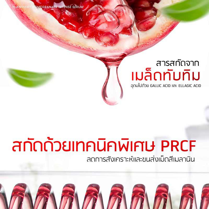 Plantnery เซรั่มทับทิม Pomegranate Intense Serum 30 มล.