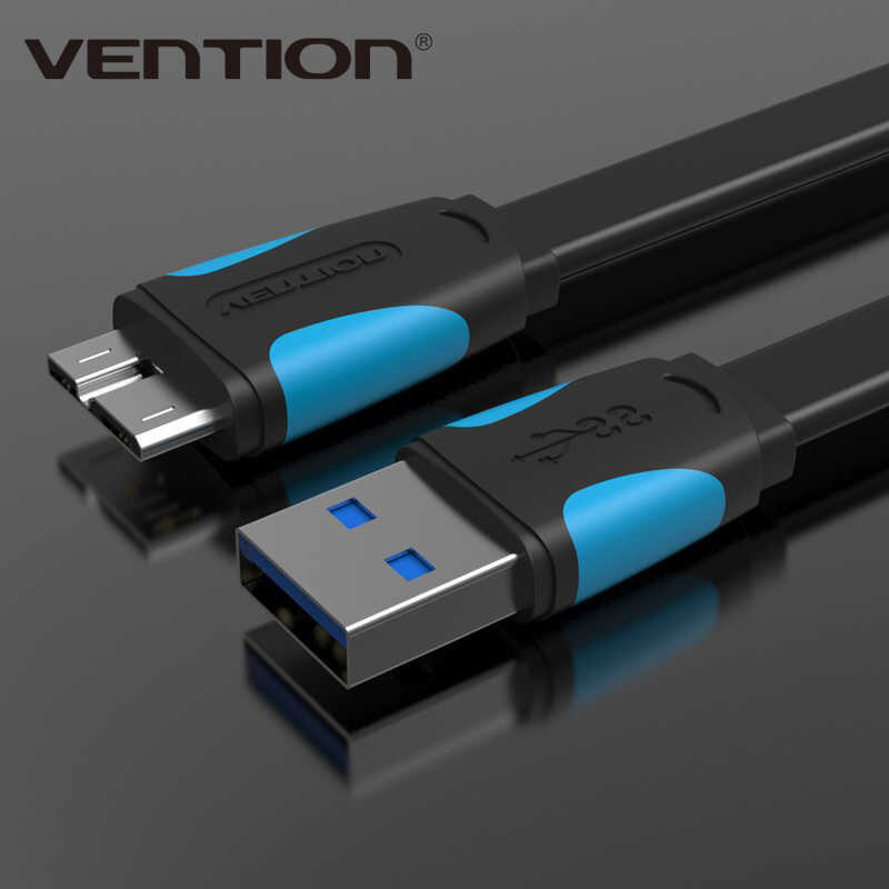 Vention สายแปลง USB3.0 เป็น Micro USB (VAS-A12-B200) 2 เมตร