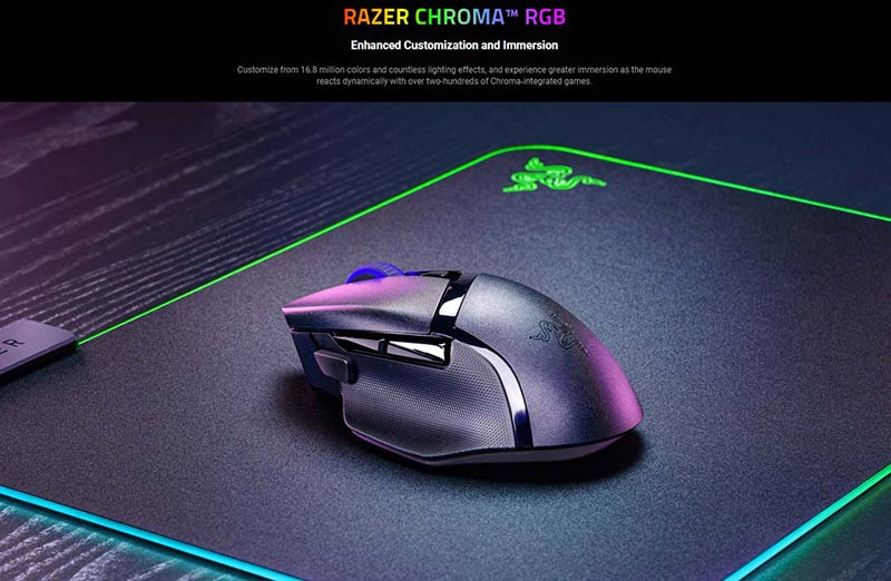 Razer เมาส์เกมไร้สาย Basilisk V3 X