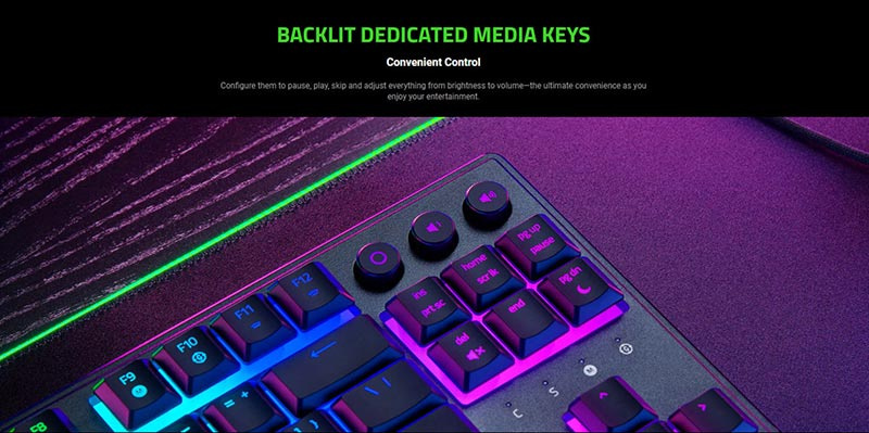 Razer คีย์บอร์ดเกม Ornata V3 TKL (THAI)