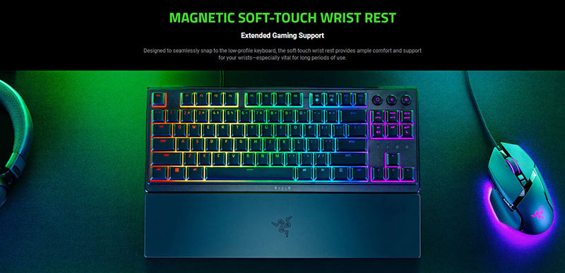 Razer คีย์บอร์ดเกม Ornata V3 TKL (THAI)