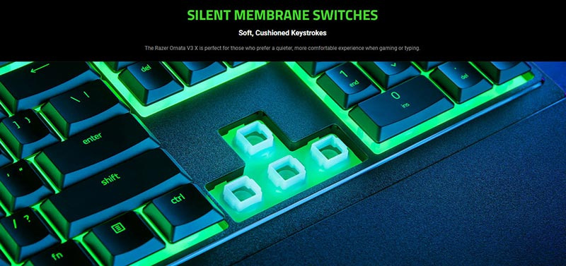 Razer คีย์บอร์ดเกม Ornata V3 X (THAI)