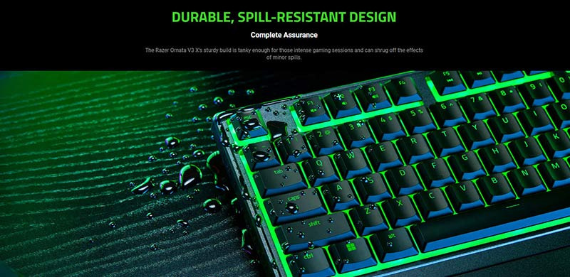 Razer คีย์บอร์ดเกม Ornata V3 X (THAI)