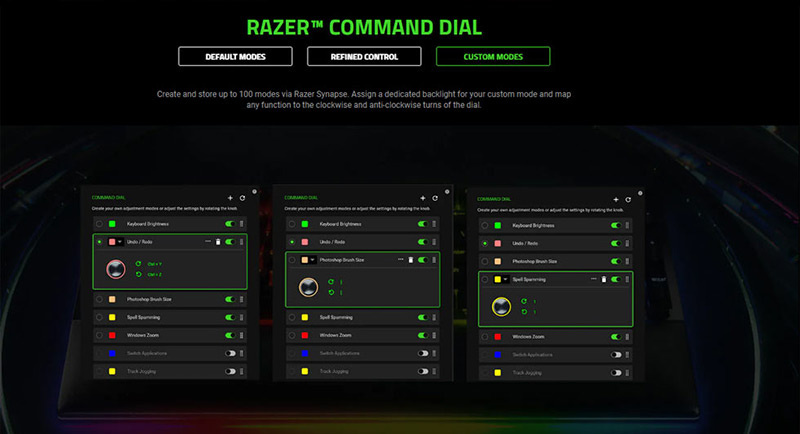 Razer คีย์บอร์ดเกม BlackWidow V4 Pro Green Switch (THAI)