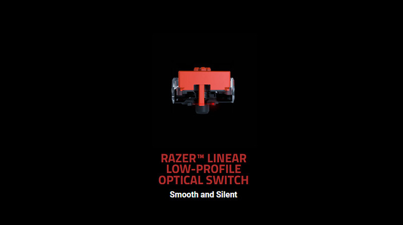 Razer คีย์บอร์ดเกม DeathStalker V2 Pro Tenkeyless Linear Optical Switch (EN)