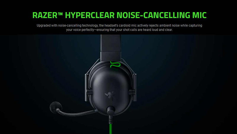 Razer หูฟังเกม BlackShark V2 X USB