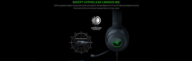 Razer หูฟังเกม Kraken V3 X